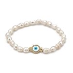 bracelet perle oeil bleu